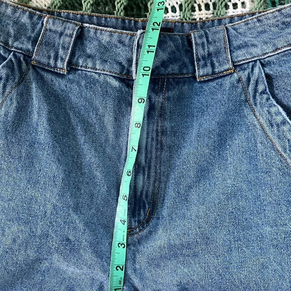 Urban Outfitters BDG Utility Cargo Front Knee Pocket Denim Blue Jeans Womens 29 - Picture 5 of 9